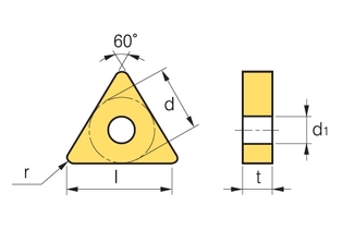Пластина Korloy TNMG 160412-VM NC3220