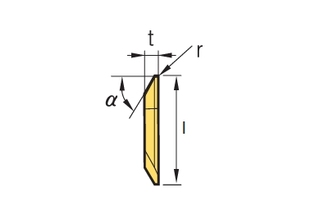 Пластина Korloy SBBR/L 25005 PC8110