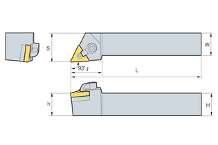 Державка Korloy MTJNR/L 3232-P27