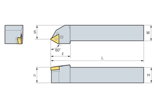 Державка Korloy PTTNR/L 2525-M22