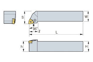 Державка Korloy PWLNR/L 2020-K08N