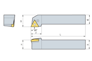 Державка Korloy PTGNR/L 3232-P22N
