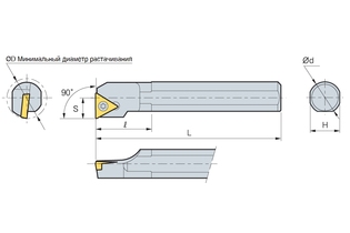 Державка Korloy S20S-STFCR/L-16