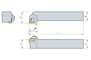 Державка Korloy DTGNR/L 2020-K16