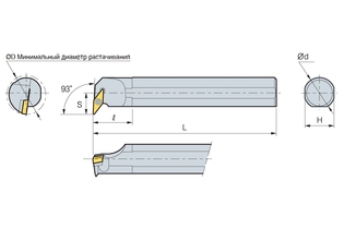 Державка Korloy S32S-SVUCR/L-16