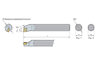 Державка Korloy C20R-SCLCR/L-09