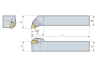 Державка Korloy WTXNR/L 2020-K16