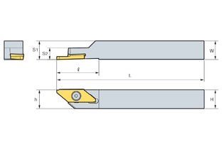 Державка Korloy SBHR/L1212-К25