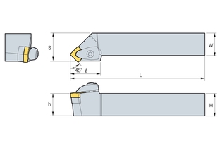 Державка Korloy DSSNR/L 2020-К09