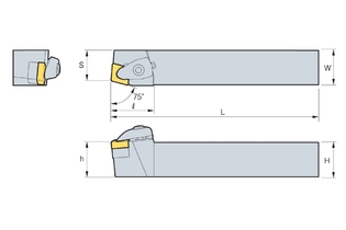 Державка Korloy DCBNR/L 3225-P12