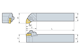 Державка Korloy WWLNR/L 3232-P08