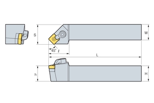Державка Korloy MSSNR/L 2020-K12