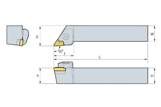 Державка Korloy CKJNR 3225-P16
