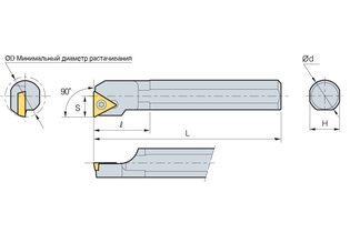 Державка Korloy S16N-STFPR/L-11