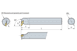 Державка Korloy S32S-SVUBR/L-16