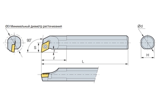 Державка Korloy S16R-SDUCR/L-11