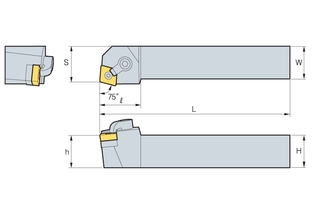Державка Korloy MCRNR/L 3232-P16