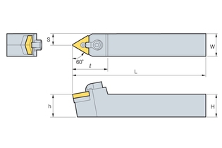 Державка Korloy MTENN 2525-M22