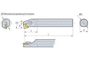 Державка Korloy S25R-CSKPR/L-12