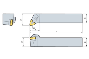 Державка Korloy MWLNR/L 3232-P08