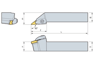 Державка Korloy DVJNR/L 2020-K16