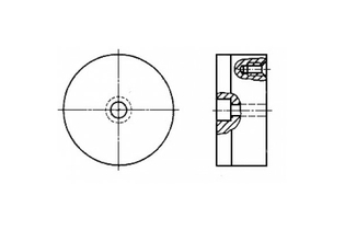 Плита электромагнитная круглая 7108-0061 d=800 h=130 4,3А 300кг