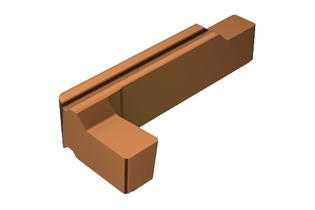 LG123L1-0300-0002-GS1115 Режущая пластина CoroCut® 1-2 для обработки канавок (sandvik)