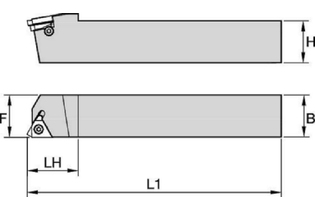 Державка LSA 1136935 LSASL1616H16 LSASL1616H16