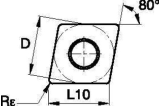 CNMG-MN 5591773 CNMG120404MN CNMG431MN KCP40B