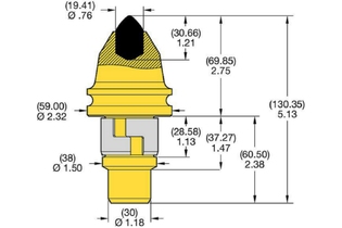DS01-59 X 2878291 DS01-59 X DS01-59 X kennametal