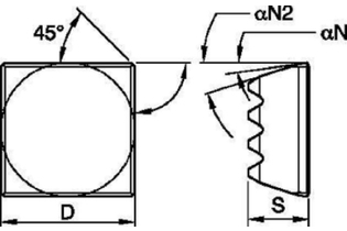 RIQ-R04 • Чистовая обработка седла клапана 6183836 RIQB7C4500S RIQB7C4500S kennametal