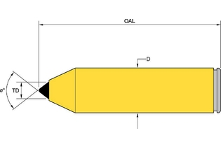 Хвостовик 51 мм (2) • Тонкий 1326985 AM943DB AM943DB kennametal