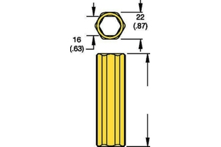 H-Tubing (7/8 Hex Drill Systems) 1011498 H120H TUBING H120H TUBING kennametal