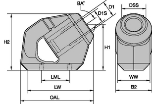 Серия K35 2507404 K35 170 SYSTEM K35 170 SYSTEM kennametal