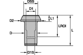 43mm Series 5986963 U170 K225QP HF BUSHING U170 K225QP HF BUSHING kennametal