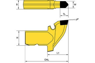 Хвостовик 41 мм (1 x 1-5/8) 1327083 AM276MB AM276MB kennametal