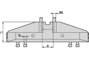 eBore™ • Мост • Большой 6655287 BDG46560 BDG46560 kennametal