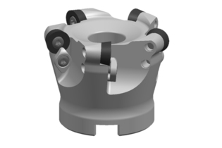 Корпус фрезы со сменными пластинами YGF45L-SN1206-D125-S40-Z11